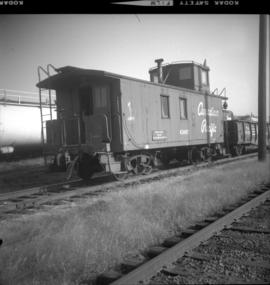CPR caboose in New Westminster