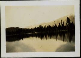 Lake Beauvert and Whistler Mountain