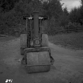 Ruston steam roller in Duncan, BC