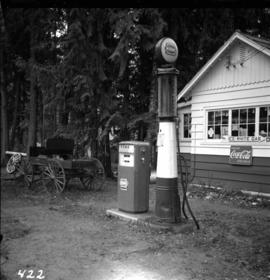 Gas pumps at Kingbaker Creek