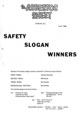 The Asbestos Sheet Apr. 1968