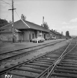 Sumas depot of Northern Pacific Railway in the U.S.