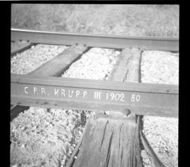 Rail on the CPR line near Okanagan Falls