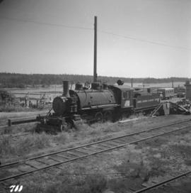 Locomotive most likely at the Crown Zellerbach Museum in Ladysmith