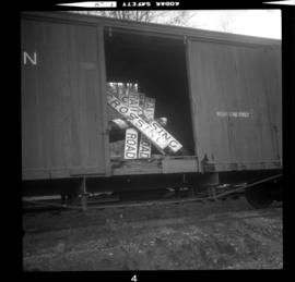 Esquimalt & Nanaimo Railway boxcar