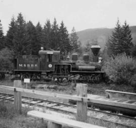 M. & B. R.R. locomotive