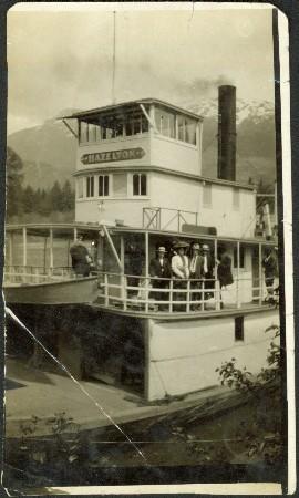 Steamboat on the Skeena River at Hazelton, B.C