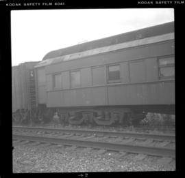 Old CPR passenger car in Salmon Arm