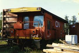 Caboose used as a "Maintenance of Way" office