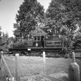 Locomotive at the Crown Zellerbach Museum in Ladysmith