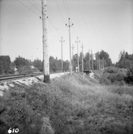 B.C. Electric Railway near Fort Langley