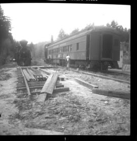 Victoria Pacific Railway temporary yards