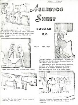 The Asbestos Sheet May 1973