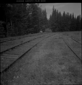 Trackage at the McCulloch CPR depot