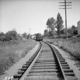 Esquimalt and Nanaimo railway outside of Nanaimo