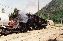 Canfor Logging Railway locomotive