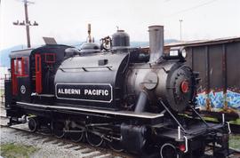 Alberni Pacific Railway tourist locomotive