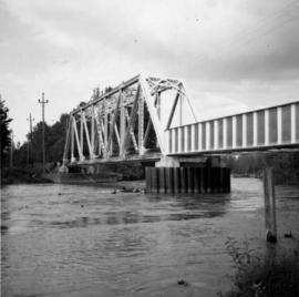 B.C. Hydro railway bridge crossing the Vedder River