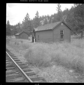 CPR Kettle Valley Railway line at Faulder, BC