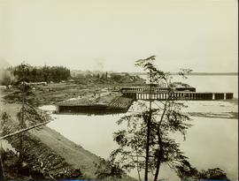 Dry dock and construction at the Prince Rupert wharf