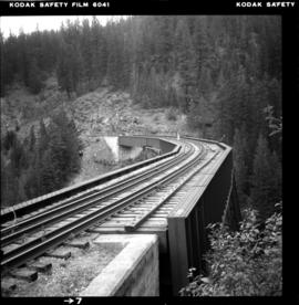 Bridge in Myra Canyon on the CPR Kettle Valley Railway
