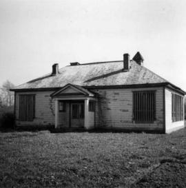 Disused schoolhouse in Delta, B.C.