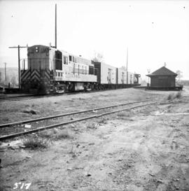 C.P.R. depot at Oliver