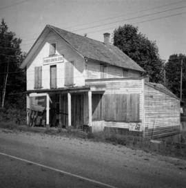 Disused general store at Coghlan, B.C.