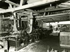 The Pas Lumber Company River Road planer mill interior