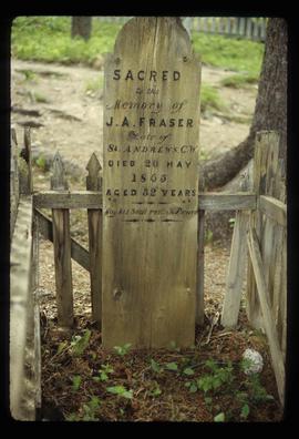 Grave of John A. Fraser