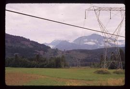 Near Pemberton - Power Lines and Mountains
