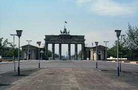 Brandenburg Gate in Berlin, East Germany