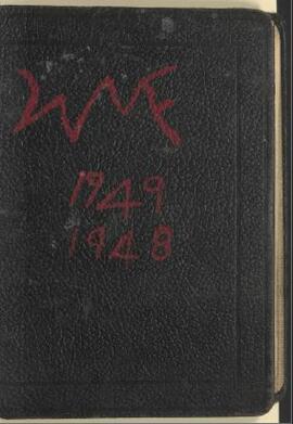 Diary of Willard Freer - January 1, 1948 to December 31, 1949