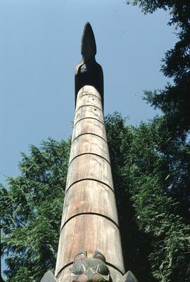 Totem pole at University of British Columbia