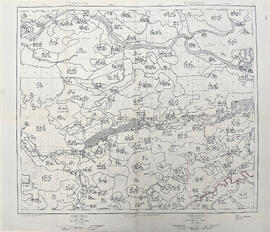 Giscome, Cariboo District, British Columbia showing soils & landforms annotated