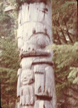 Ninstints totem poles at Anthony Island