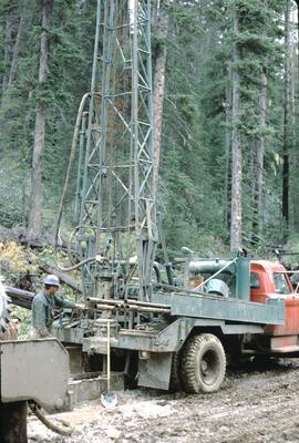 Seismic work at Cabin Creek