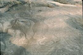 Indigenous petroglyphs in the Nitinat-Clo-oose area on the West Coast Trail