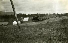 Railway grading at Fort Fraser