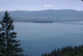 View of Okanagan Lake and Kelowna from Westside Road