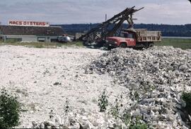Macs Oysters oyster farm in Deep Bay south of Courtenay