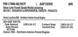 Aleza Lake Forest Estate Model planning