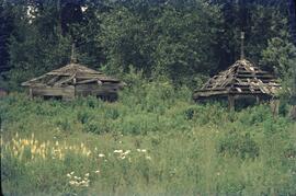 Old buildings at Kispiox