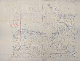 Map 93I.001 annotated to show 1994 RFP study area