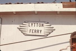 Lytton Ferry sign
