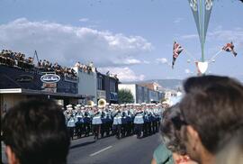 Norad marching band in the Kelowna regatta parade