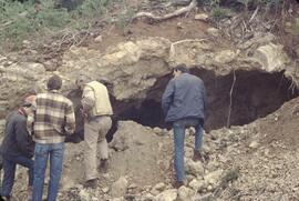 Limestone cavern at Nimpkish Valley