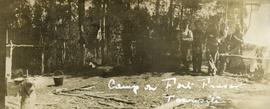 Camp on Fort Fraser townsite