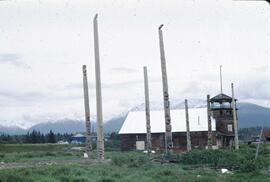 Totem poles at Kispiox