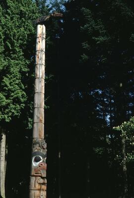 Totem pole at University of British Columbia